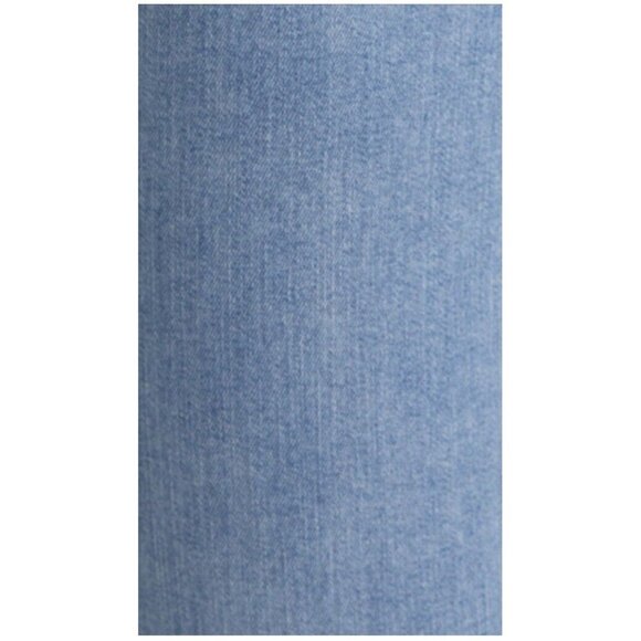 New FRAME Le Easy Flare High Rise Raw Hem Light Blue Jeans Babitz Size 29 - Picture 5 of 15